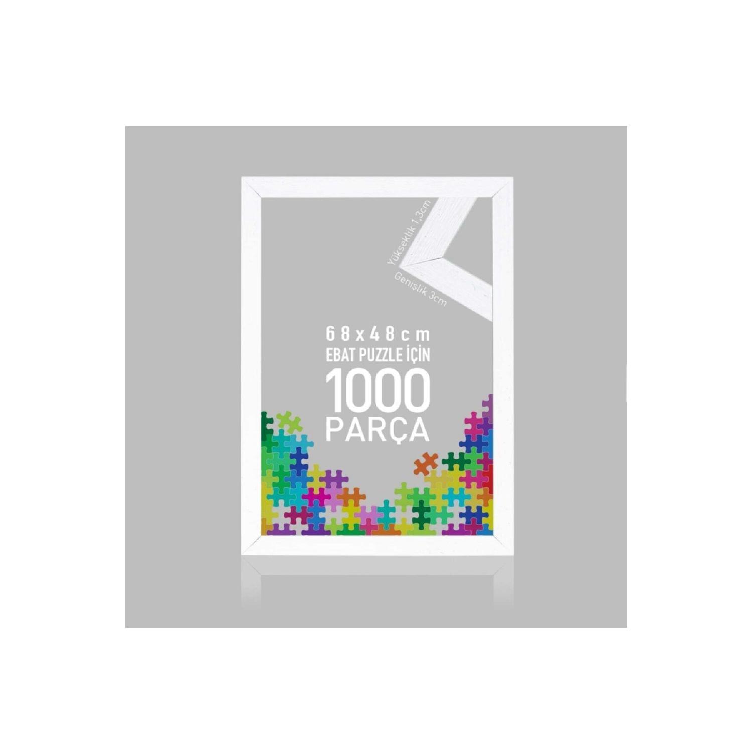 

Sar Puzzlepuzzle And Jigsaw Frame на 1000 деталей, размер 68смx48см, белый