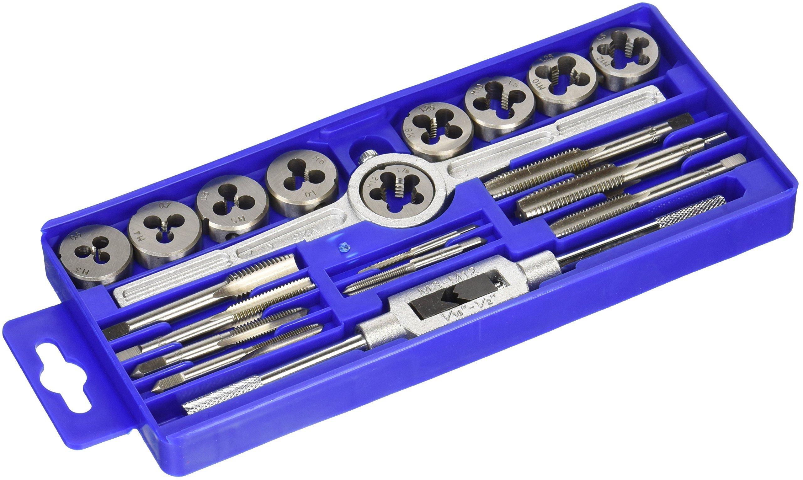 

Yamashiro YK-018 Набор самодельных мотоциклетных инструментов, Набор метчиков и плашек, Мелкий шаг, Совместимый