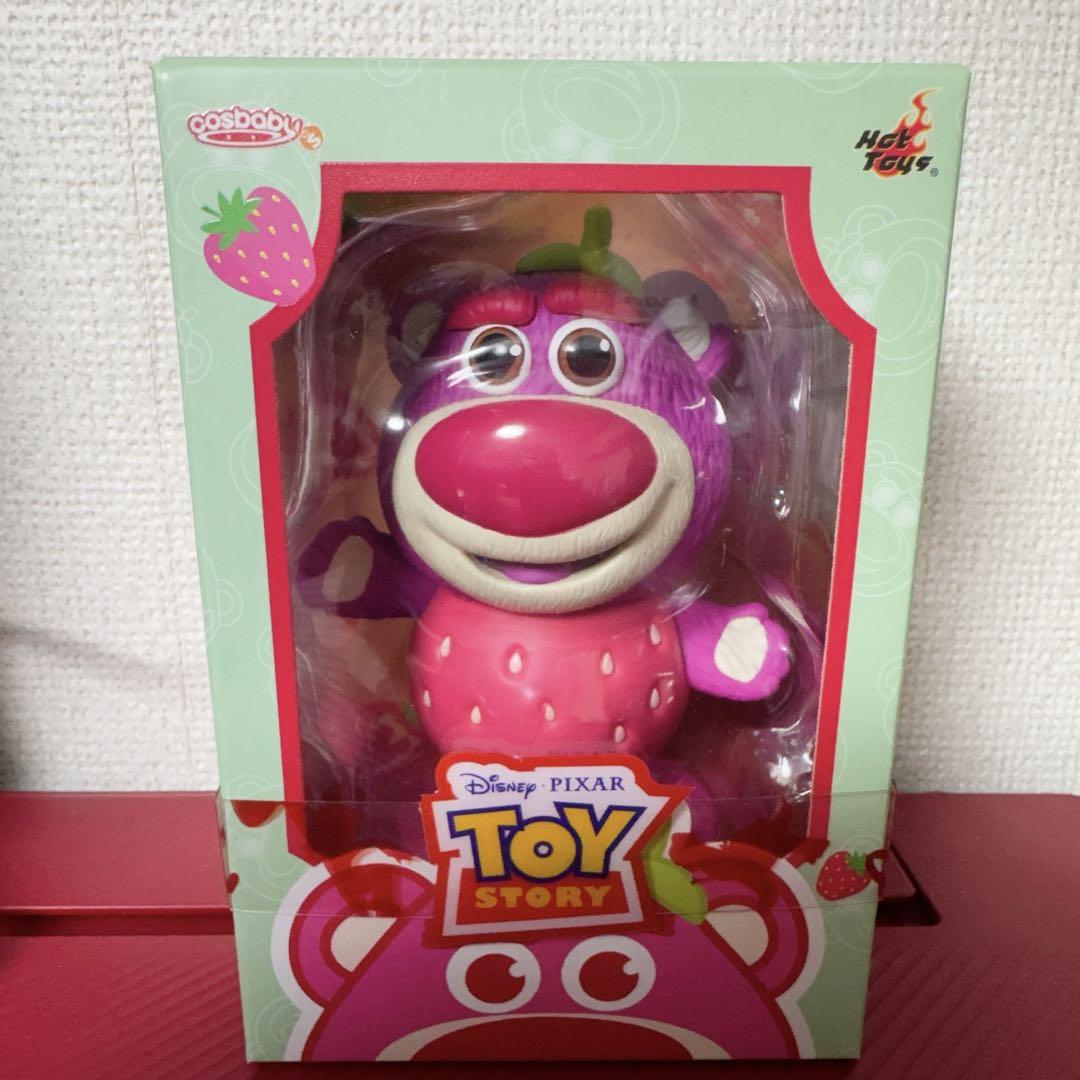 

[Б/У] Плюшевый медведь Лотсо (Клубничная версия) «История игрушек 3» Cosbaby