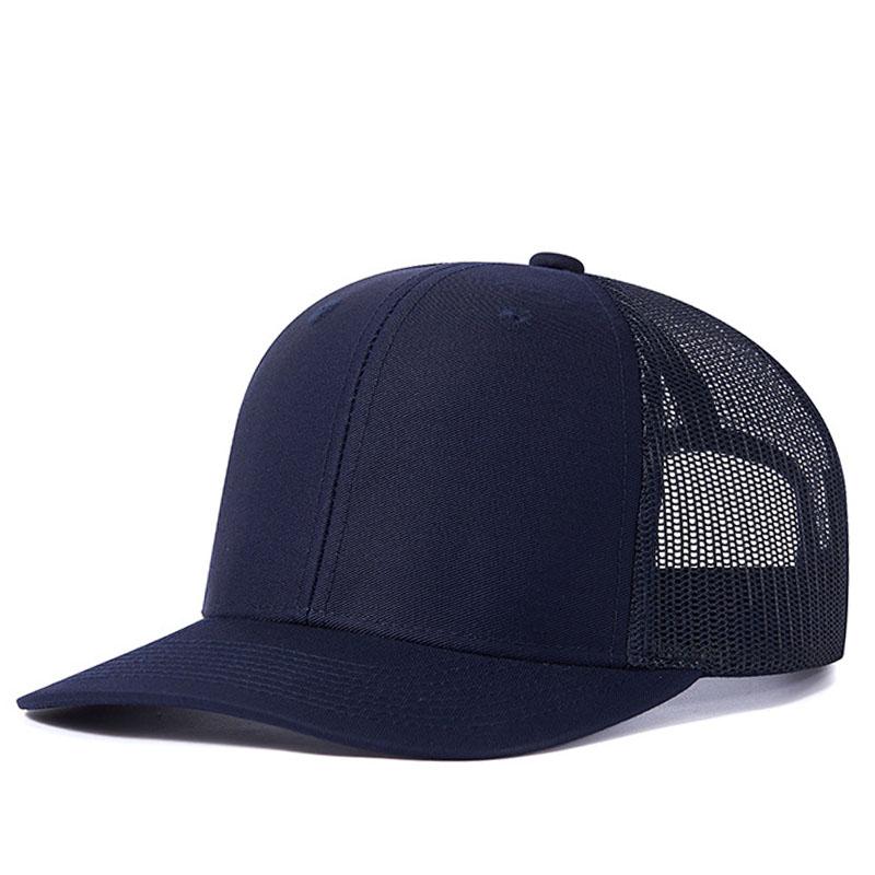 Custom Embroidery Logo Baseball Cap Summer Breakable Net Blank Truck Caps Men's Women Text Letter Richardson Hats Custom Logo