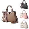 Elegant Pu Bucket Bag For Women With Spacious Design And Stylish Color Options