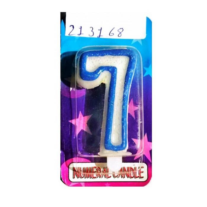 Number 7 Candles