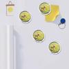 5/10/15Pcs DIY Acrylic Fridge Magnet Kit, Handmade Square Acrylic Refrigerator Magnet, Clear Acrylic Photo Magnet with Adhesive, for Kitchen Office
