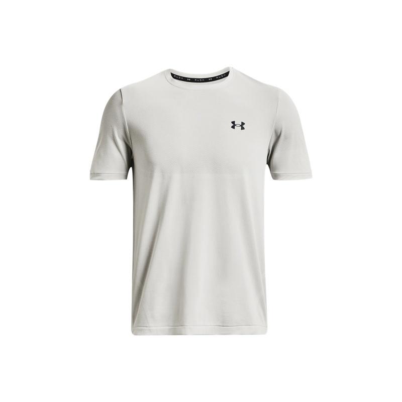 Under Armour Rush Seamless Legacy T-Shirt White Men s 1376781-100