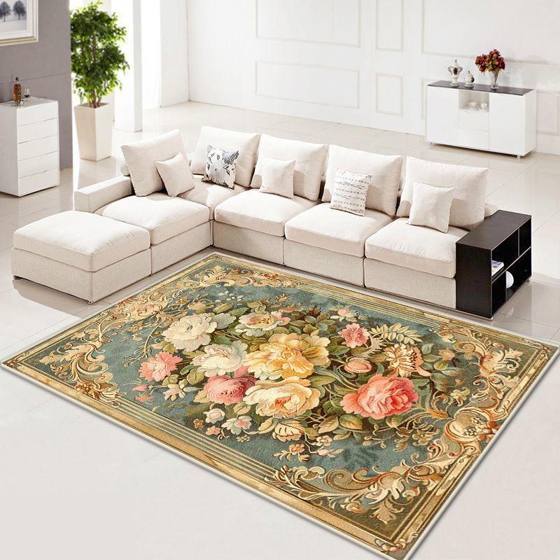 Covor de lux pentru living, stil nordic, decor retro, zonă canapea acasă, covoare mari, dormitor, noptieră, antiderapant, moale, covorașe de podea