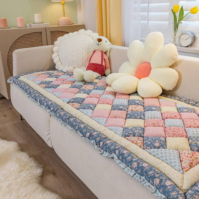 HOOPET Removable Dog Bed Cotton Sofa Cover for Large Dog Mat Winter Warm Cat Bed Pad Washable Dog Cushion Blanket Pet Supplies