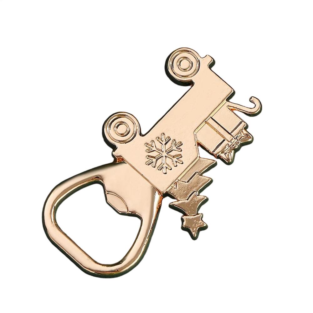 Bottle Openers Ergonomic Christmas Theme Lid Remover Wine Bottle Opener for Wedding Bartender Bar Home Favors Women Men Senior