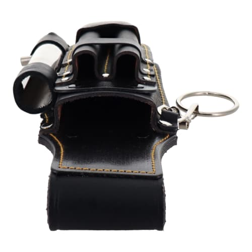 Sankyo Corporation H&H Professional Craftsman Black Leather Rebar Tool Hacker Holder KSK-04