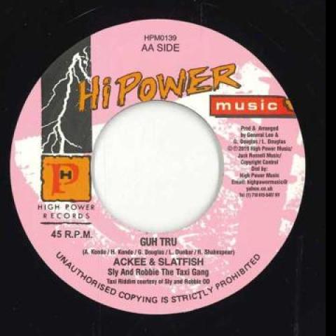 

7inch Record ACKEE & SALTFISH / BLACK OUT JA - Guh Tru / Murderer HPM0139 Hi Power UK 2023 UK Reggae, Ska & Dub