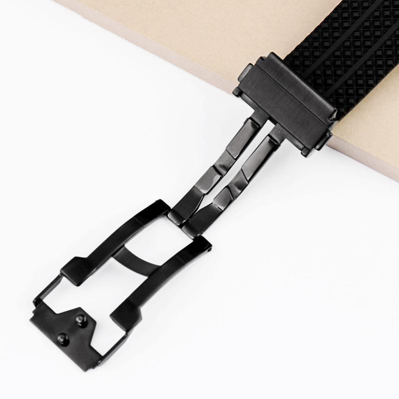 Cinturino in Gomma 25*19mm Per HUBLOT BIG BANG Silicone 17x25mm Impermeabile Cinturino da Uomo con Chiusura a Farfalla Strumento Cinturino Bracciale