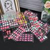 24pcs/box Candy Kids False Nail Cartoon Full Cover Press On Fake Nails Tips Kawaii Acrylic Artificial Fingernails for Girls
