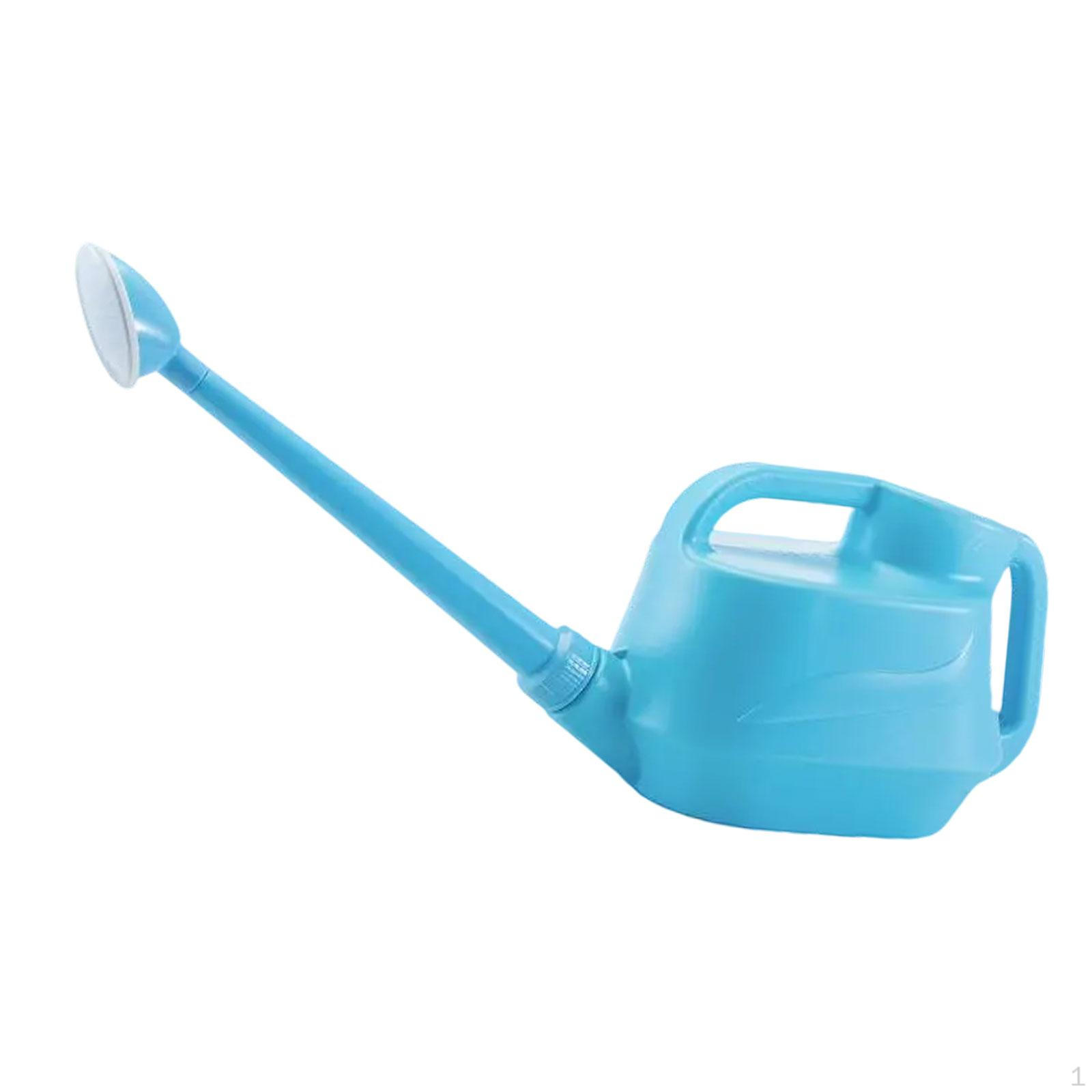 

Длинный носик лейки может быть многофункциональным портативным устройством для полива растений, садовым инструментом для дома. 4.5L Blue