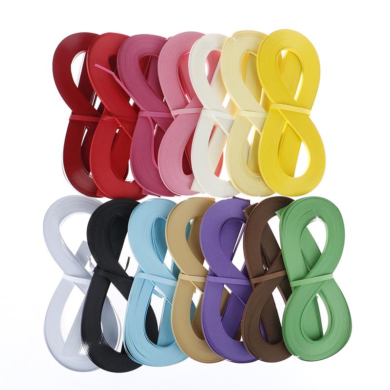 120Pcs/Set Paper Quilling Strips Set 5Mm 53Cm Paper For Craft Diy Quilling Tool
