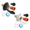 RV Fresh Water Inlet with Check Valve Accessories Easy To Install Hose Connector for Campers Motorhomes Trailers Boats