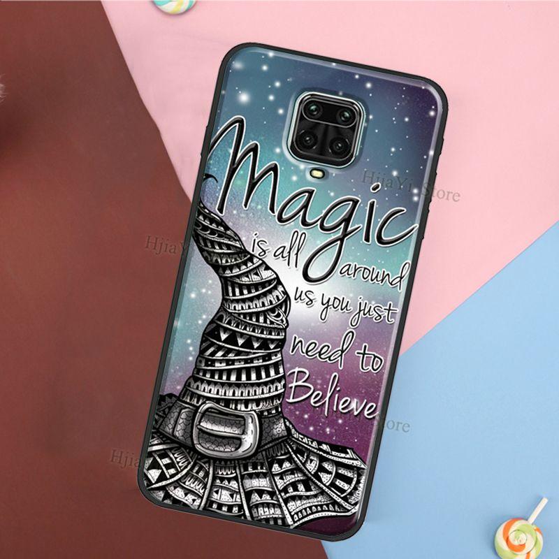 Pouzdro Witch Magic pro Xiaomi Redmi Note 11 Pro Note 10 Pro 10S 9S 7 8 9 Pro Kryt pro Redmi 10 9A 9C 9T