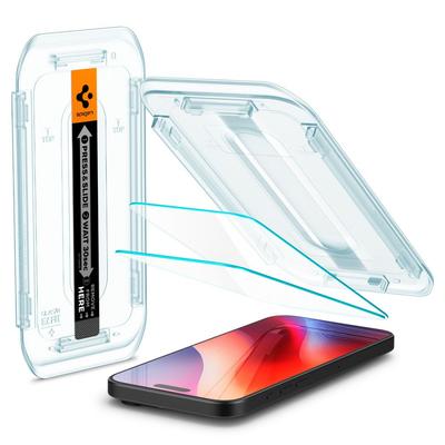 Härdat glas för iPhone 16 Pro Glas.tR EZ Fit - 2 st.