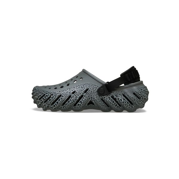 Crocs Sabot Echo Crackle Gris Ardoise Homme Baskets 211630-0DA