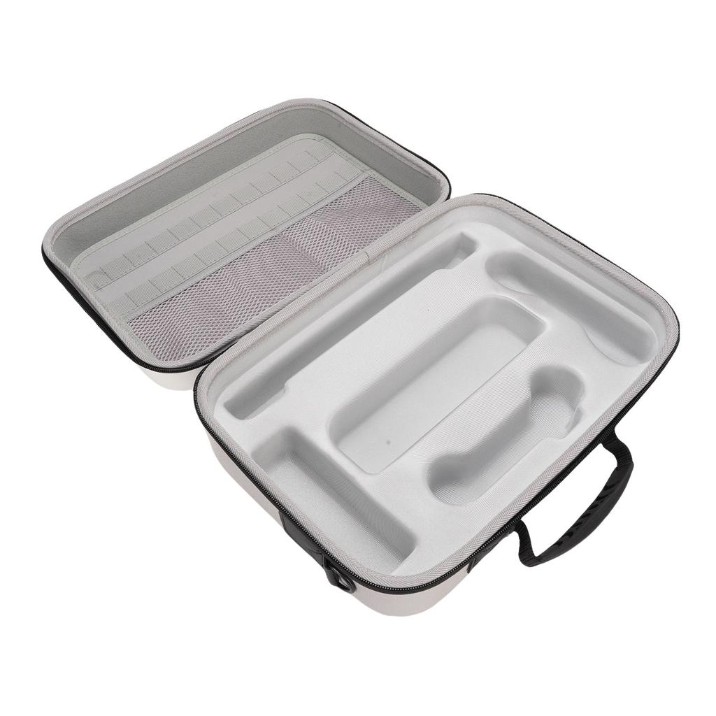 Spielkonsolen-Tragetasche Passend für Switch 2 2025 Schutzhülle Hartschale Tragbare Reisetasche mit 2 Taschen Weiß