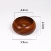 Wooden Bowl Type Mini Incense Holder Rosewood Incense Burner Stick Holder Bowl Shape Censer Home Decoration Smell Aromatic