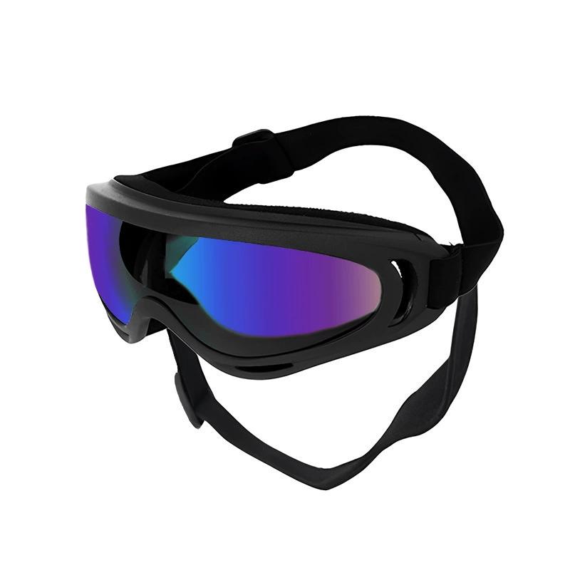 

Pet Goggles Windproof Adjustable Strap Design Suitable for Motorcycle Riding Driving Riding Hiking Swimming, Compatible with All Dog Breeds One-size