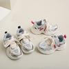 2025 Spring New Children's Dad Shoes Fashionable Versatile Boys Sports Shoes Lightweight Breathable Single Net Girls Running Shoes