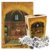 Haksan Cultural History Famous Painting Jigsaw Puzzle, 500 Pieces, Saint Jerome In the Lab
