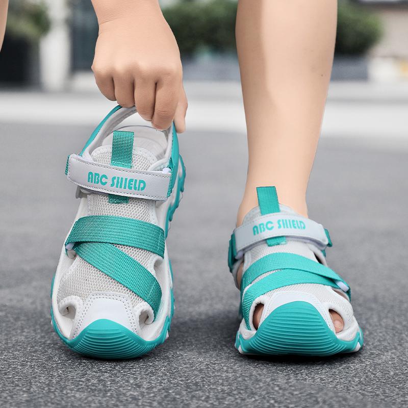 28-39 Summer Kids Closed Toe Collision Prevention Girls Sandals Sports Shoes Boys Sandals Flip-Flops