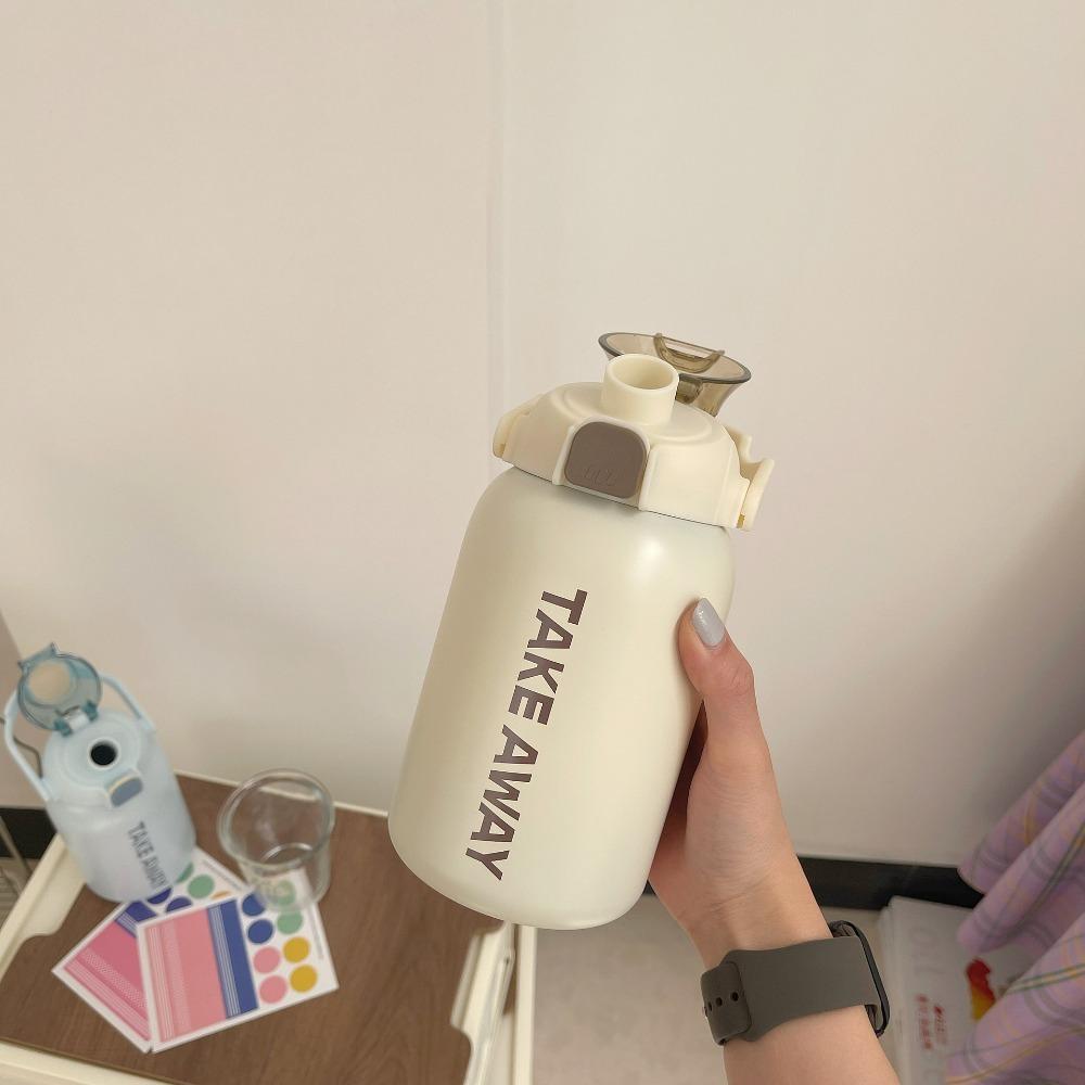 850ml Thermal Mug Rustless Steel Beverage Cup Odor‑free Drink Vessel Camping Activities