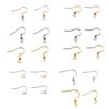 50pcs Stainless Steel Earwire Earrings Hooks Base for Earrings Ear Jewelry Making DIY Findings Accessories Wholesale Supplies