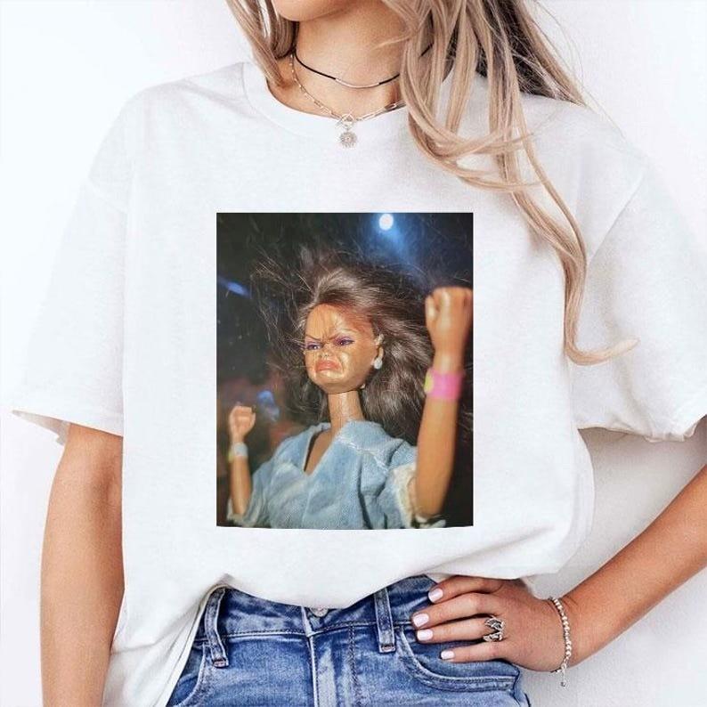 Doll Face Meme Shirt Unisex T-Shirt L