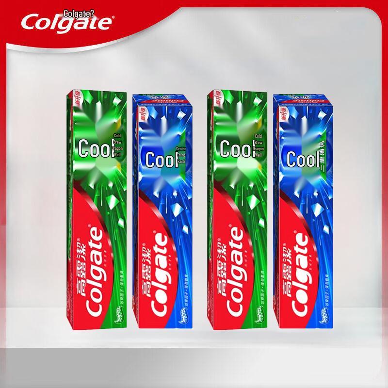 Colgate Ice Cool Mint & Longjing Tea Toothpaste Duo Pack