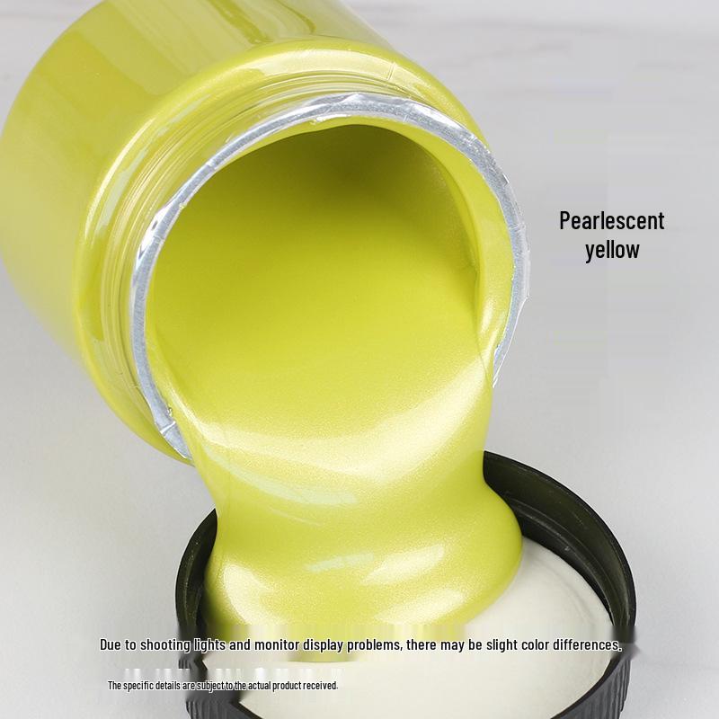 300 мл Металлизированная перламутровая золотая и серебряная акриловая краска для стен и ручной росписи 100ml