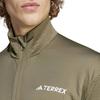 Adidas Multi Light Fleece Full Zip Jacket Olive Strata
