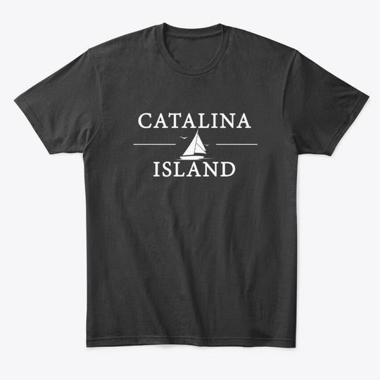 Catalina Island Ca Sailboat Souvenir Premium T-Shirt Made In USA S-5XL Unisex T-Shirt S разноцветный
