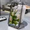 Tulpenblumen-Telefonhülle für iPhone 11 Hülle für iPhone 14 Pro Max 13 12 Pro Max XR XS Max X 7 8 14 Plus SE Stoßfeste transparente Abdeckung