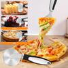 Pizza Wheel Cutter Server Set Stainless Steel Pizza Cutter Pie Server Spatula with Sharp Blade Kitchen Pizza Slicer Knife JT577