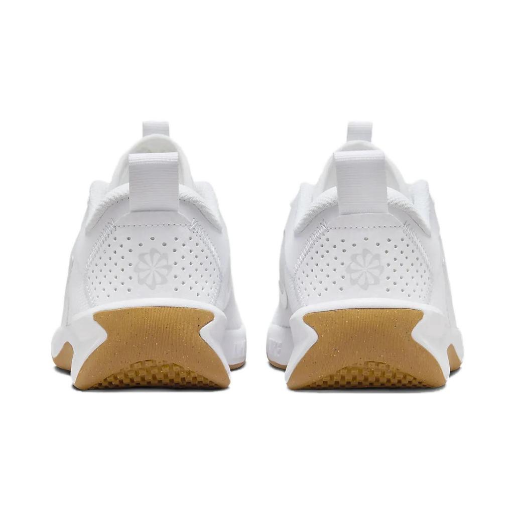 Nike Omni Multi-Court GS Hvit Gummi Barnesneakers Pure-Platinum Lys-Røyk-Grå DM9027-105