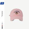 Bear Adorable Cartoon Embroidered Baseball Cap For Men And Women Spring Stylish