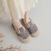 2024 Women's Linen Embroidered Craft Shoes - DX2 Original Shallow Mouth Design