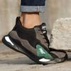 Fashion Fashion Safety Shoes Men Boots Steel Toe Shoes Men Puncture-Proof Work Sneakers Male Shoes Work Boots Indestructible Footwear