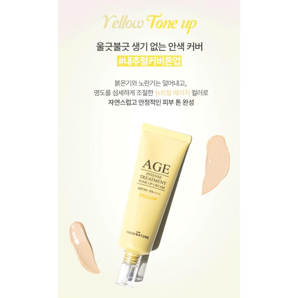 From Nature AGE Intense Treatment Tone Up Cream SPF50+ PA++++ 50g