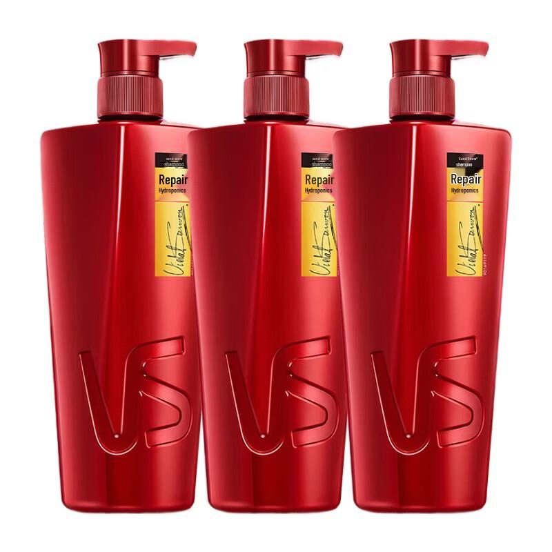 VS Sassoon Шампунь для восстановления и увлажнения всей семьи, 3 шт.