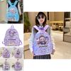 Adorable Bubble Mart Labubu Children Backpack Lightweight Nylon For School And Outdoor Fun