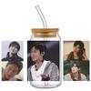 Popular Korean Oppa Groups Easy Peel Waterproof Party Diy Decals 3D Transfers Uvdtf Tumbler Stickers 16Oz Uv Dtf Cup Wraps