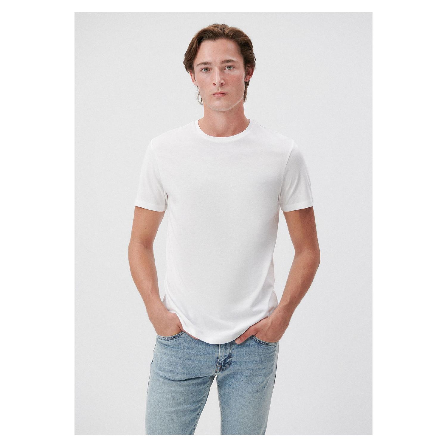 

Белая базовая футболка Slim Fit/Узкого кроя 065574-620 XS