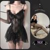 Seductive See-Through Lingerie Set: Flirty and Tempting Nightgown for Passionate Evenings