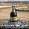 Wear-Resistant Ball Joint Assembly | Metal Construction, Threaded Mounting End,