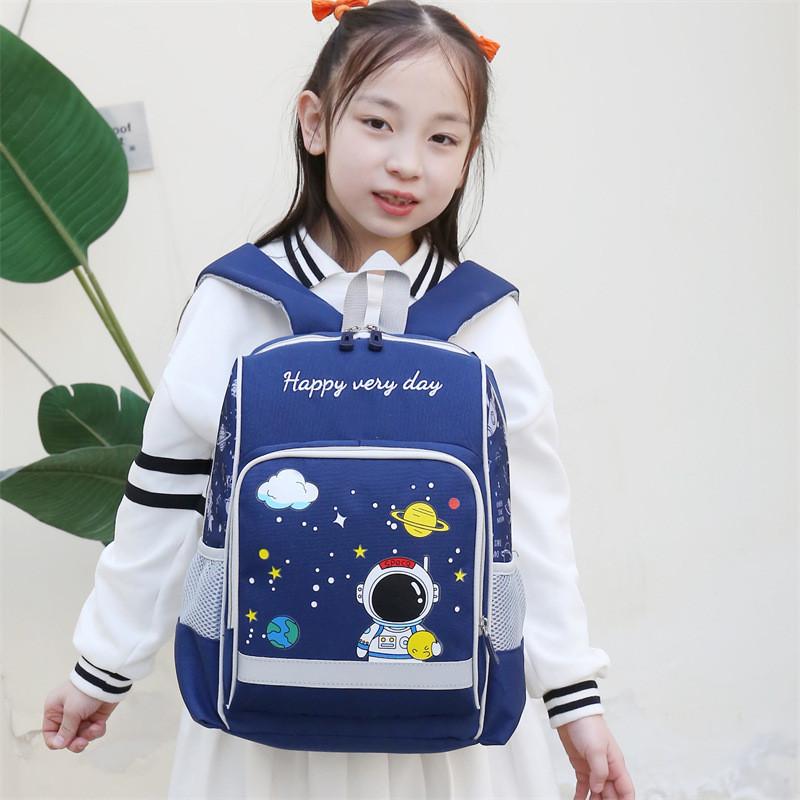 Fun And Stylish Cartoon Print Large Capacity Backpack For Boys And Girls School Use