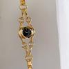New Luxury Unusual Watch Designer Gold Watch Bracelet Type Stainless Steel High-end Quartz Temperament Gift for Women