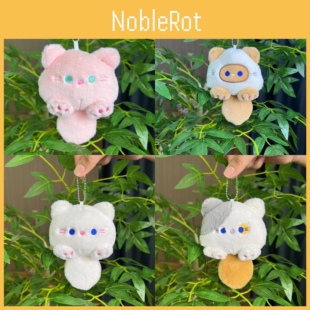 Cat Cute Super Plush Charm With Squeaky Noise Ideal For Bags And Accessories Key